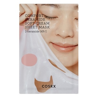 COSRX Balancium Comfort Ceramide Soft Cream Sheet Mask korean cosmetic skincare product online shop malaysia China philippines0 COSRX Balancium Comfort Ceramide Soft Cream Sheet Mask 26ml x 3 2022