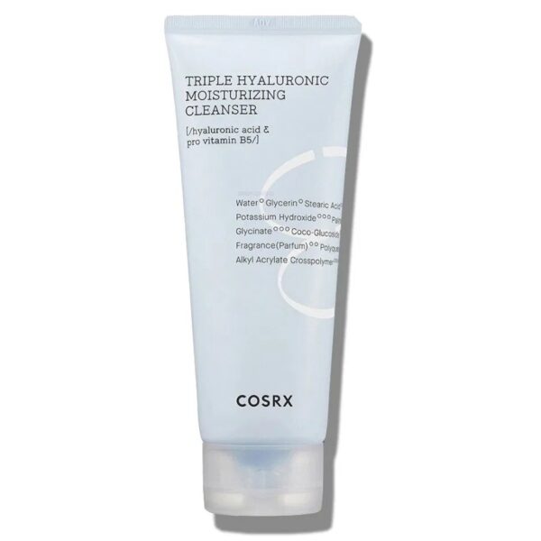 COSRX Hydrium Triple Hyaluronic Moisturizing Cleanser korean cosmetic skincare product online shop malaysia China philippines