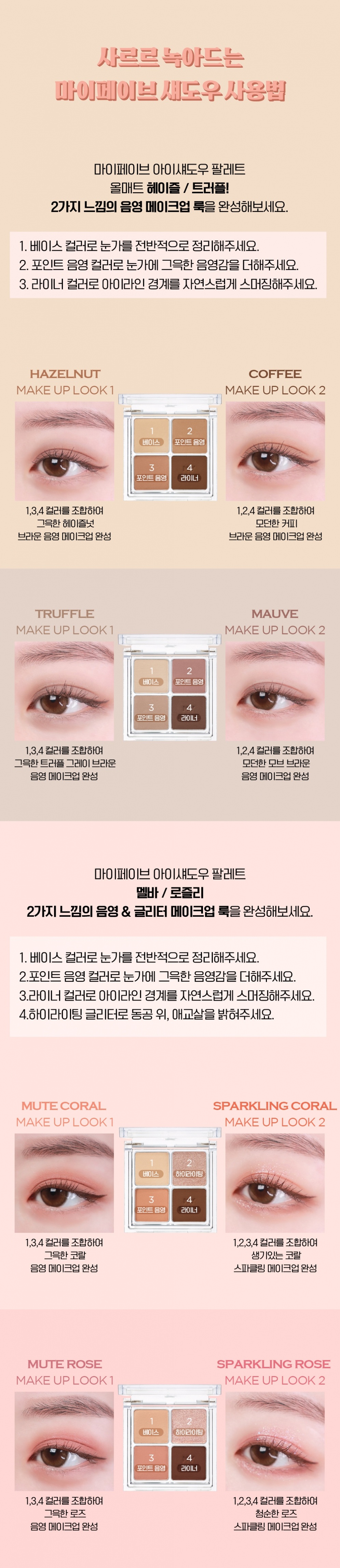 Holika Holika My Fave Eye Shadow Palette korean makeup product online shop malaysia China indonesia6