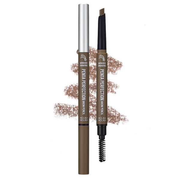 Holika Holika Wonder Drawing Penta Perfection Brow Pencil korean makeup product online shop malaysia China indonesia Holika Holika Wonder Drawing Penta Perfection Brow Pencil korean makeup product online shop malaysia China indonesia