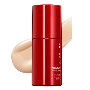 Missha Radiance Perfect Fit Foundation korean skincare product online shop malaysia China macau0
