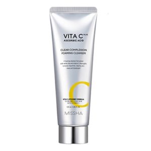 Missha Vita C Plus Clear Complexion Foaming Cleanser korean skincare product online shop malaysia Macau Italy