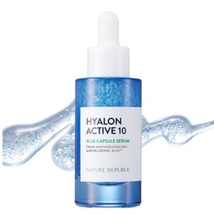 Nature Republic Hyalon Active 10 Blue Capsule Serum korean skincare product online shop malaysia China hong kong0