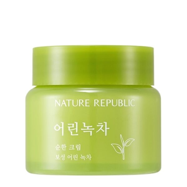 Nature Republic Young Green Tea Mild Cream korean skincare product online shop malaysia china usa