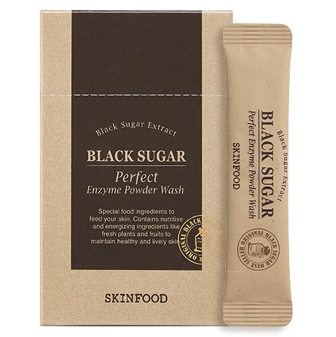 Skinfood Black Sugar Perfect Enzyme Powder Wash korean skincare product online shop malaysia china macau