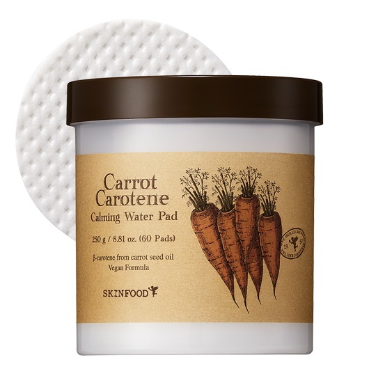 Skinfood Carrot Carotene Calming Water Pad korean skincare product online shop malaysia China hong kong Skinfood Carrot Carotene Calming Water Pad korean skincare product online shop malaysia China hong kong