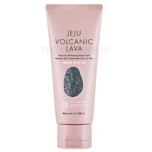 The Face Shop Jeju Volcanic Lava Impurity-Removing Nose Pack korean skincare product online shop malaysia china hong kong