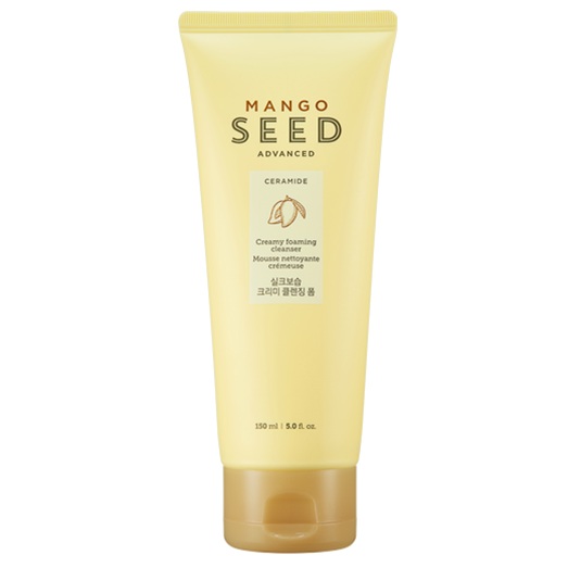 The Face Shop Mango Seed Creamy Foaming Cleanser korean cosmetic skincare product online shop malaysia China hong kong