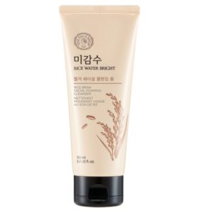 The Face Shop Rice Water Bright Rice Bran Foaming Cleanser korean cosmetic skincare product online shop malaysia China hong kong