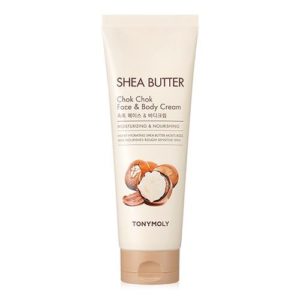 TONYMOLY Shea Butter Chok Chok Face & Body Cream korean skincare product online shop malaysia pakistan new zealand