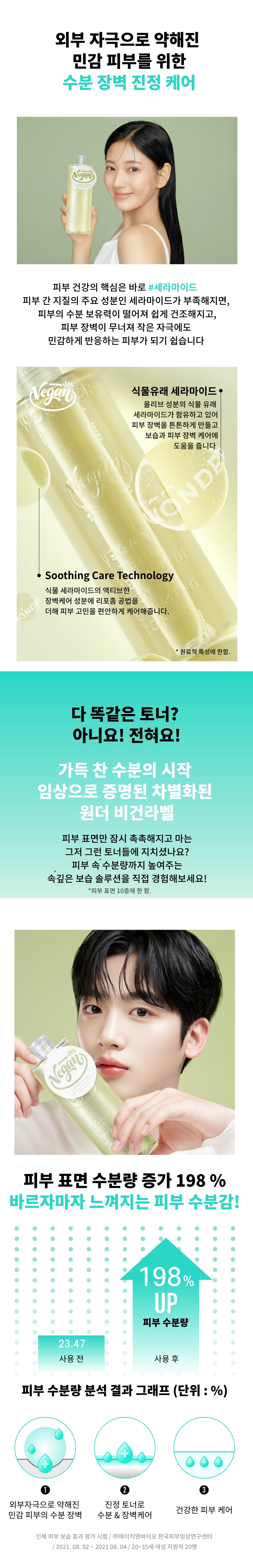 TONYMOLY Wonder Vegan Label Ceramide Mochi Calming Toner korean skincare product online shop malaysia China poland4