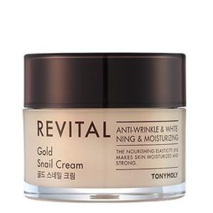 TONYMOLY Revital Gold Snail Cream korean skincare product online shop malaysia China poland