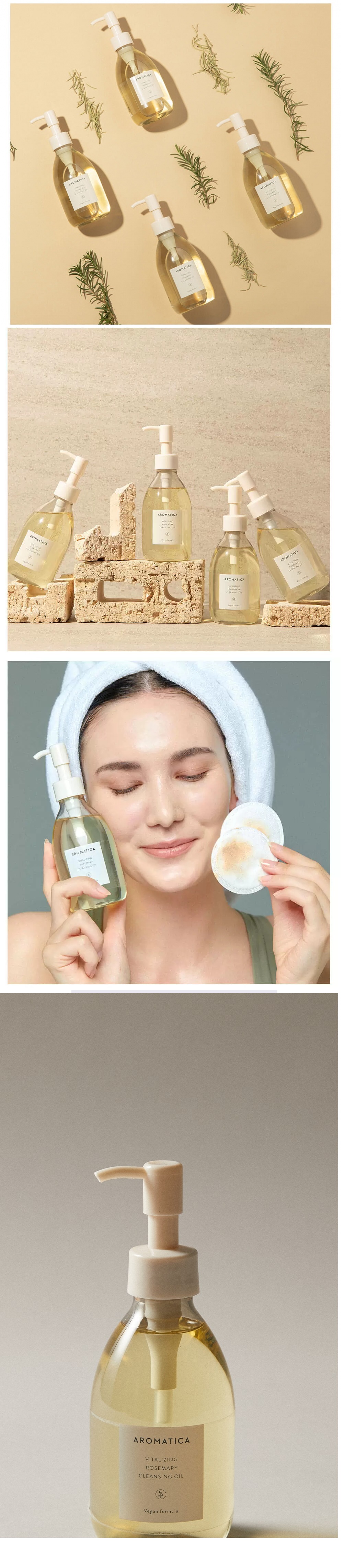 Aromatica Vitalizing Rosemary Cleansing Oil korean skincare product online shop malaysia hong kong canada2