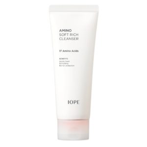 IOPE Amino Soft Rich Cleanser korean skincare product online shop malaysia China hong kong