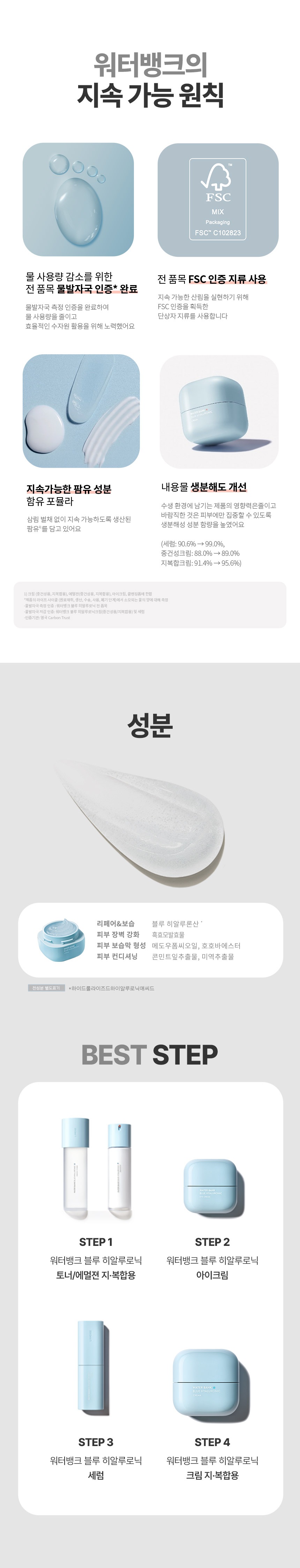 Laneige Water Bank Blue Hyaluronic Cream korean skincare product online shop malaysia China Singapore4