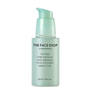 The Face Shop Tea Tree Pore Ampoule korean skincare product online shop malaysia Thailand Finland