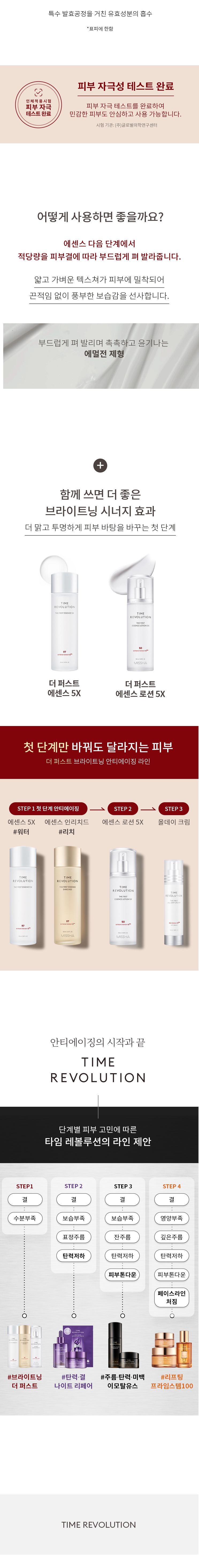 Missha Time Revolution The First Essence Lotion 5X skincare product online shop malaysia china macau2