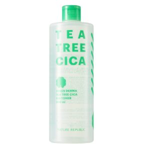 Nature Republic Green Derma Tea Tree Cica Big Toner korean skincare product online shop malaysia china indonesia