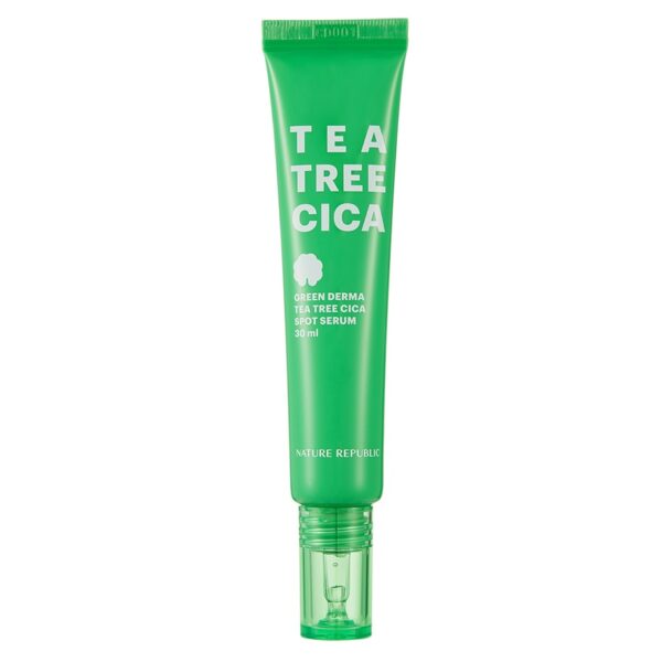 Nature Republic Green Derma Tea Tree Cica Spot Serum korean skincare product online shop malaysia china india Nature Republic Green Derma Tea Tree Cica Spot Serum korean skincare product online shop malaysia china india