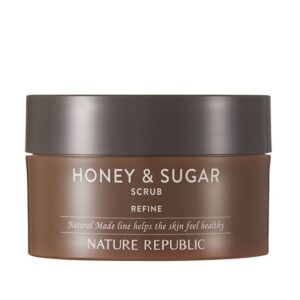 Nature Republic Natural Made Honey and Sugar Scrub korean skincare product online shop malaysia China india