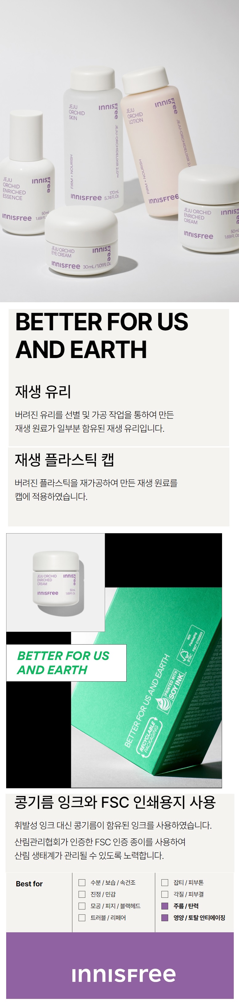 Innisfree Jeju Orchid Enriched Cream korean skincare product online shop malaysia china poland2