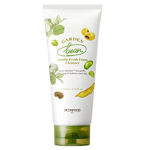 Skinfood Garden Bean Gentle Fresh Foam Cleanser korean skincare product online shop malaysia china india