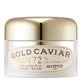 Skinfood Gold Caviar Collagen Plus Mask Cream korean sincare product online shop malaysia china hong kong Skinfood Gold Caviar Collagen Plus Mask Cream korean sincare product online shop malaysia china hong kong