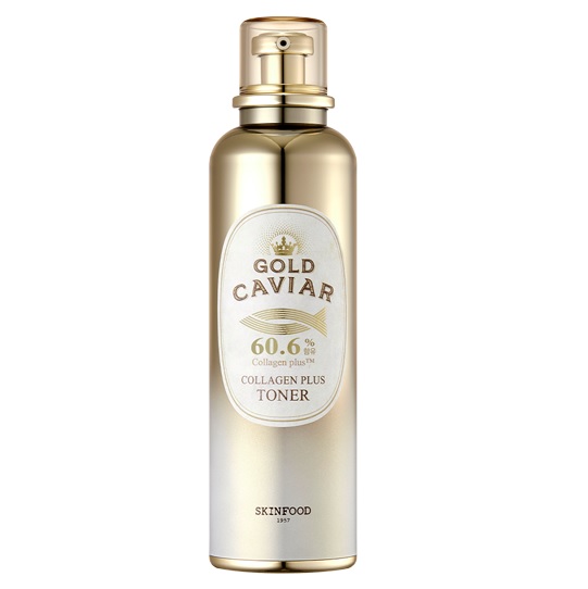 Skinfood Gold Caviar Collagen Plus Toner korean sincare product online shop malaysia china hong kong Skinfood Gold Caviar Collagen Plus Toner korean sincare product online shop malaysia china hong kong