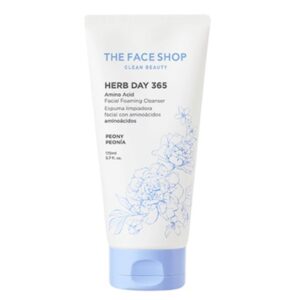The Face Shop Herb Day 365 Amino Acid Facial Foaming Cleanser korean skincare product online shop malaysia china macau