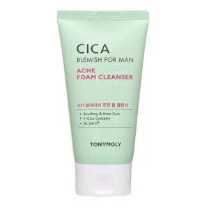 TONYMOLY Derma Lab Cica Blemish For Man Acne Foam Cleanser korean skincare product online shop malaysia china italy
