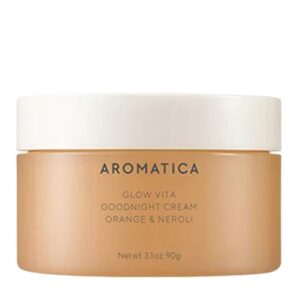 Aromatica Glow Vita Goodnight Cream Orange and Neroli korean skincare product online shop malaysia thailand mexico