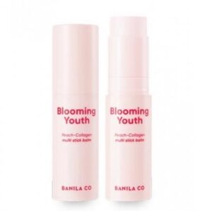 Banila Co Blooming Youth Peach Collagen Multi Stick Balm korean skincare product online shop malaysia china india0