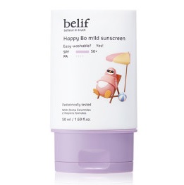 Belif Happy Bo Mild Sunscreen korean skincare product online shop malaysia thailand macau