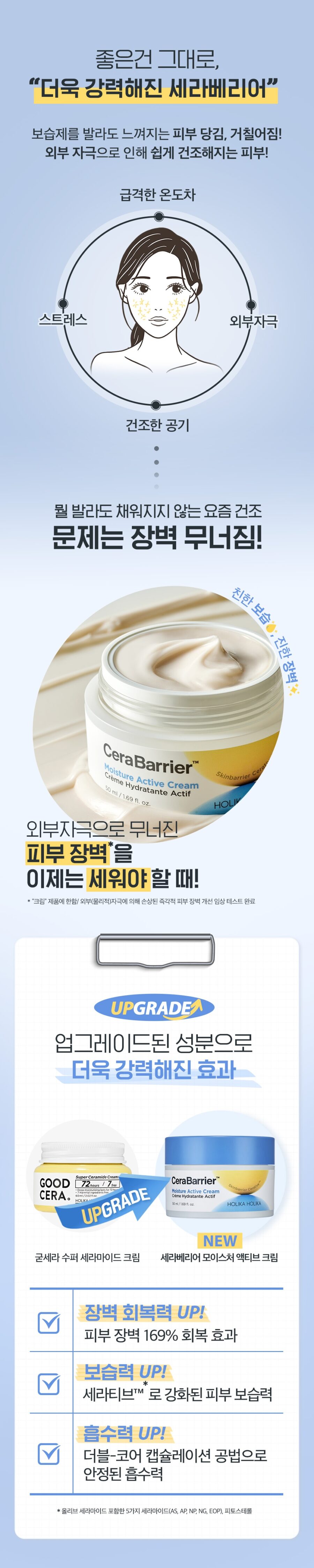 Holika Holika Cera Barrier Moisture Active Cream korean skincare product online shop malaysia china india2