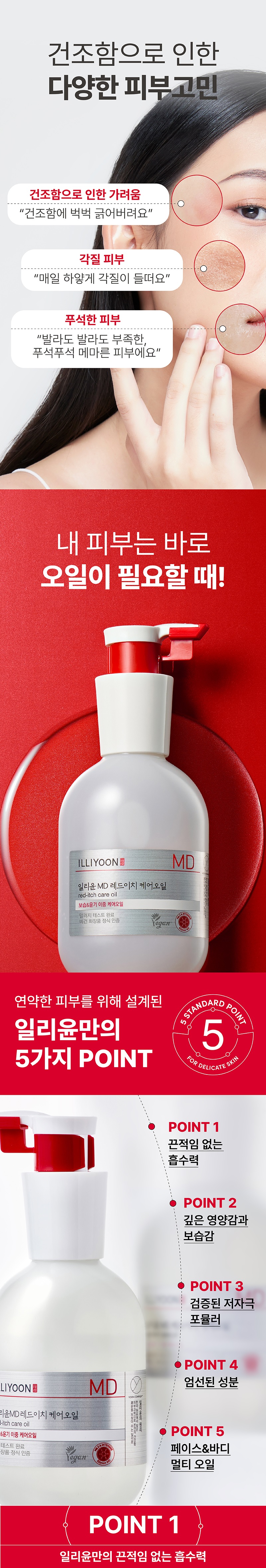 ILLIYOON Red Itch Care Oil korean skincare product online shop malaysia india indonesia2