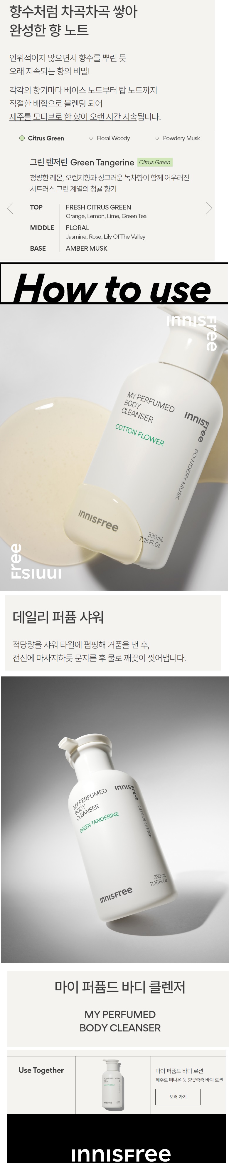 Innisfree My Perfumed Body Cleanser korean skincare product online shop malaysia denmark italy2