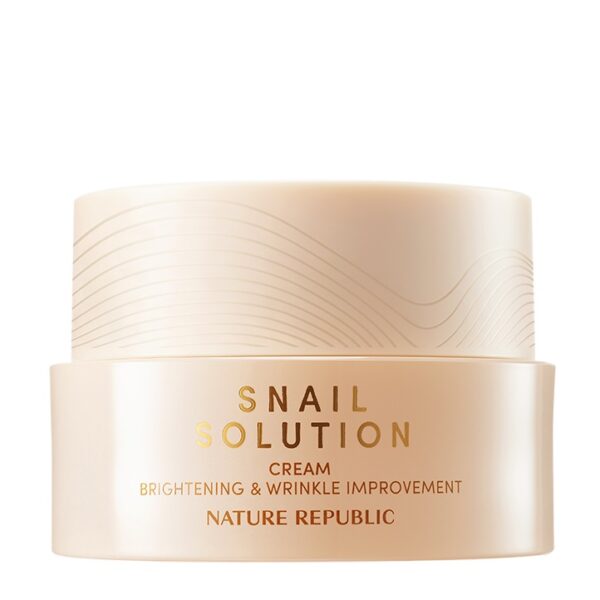 Nature Republic Snail Solution Cream korean skincare product online shop malaysia china india