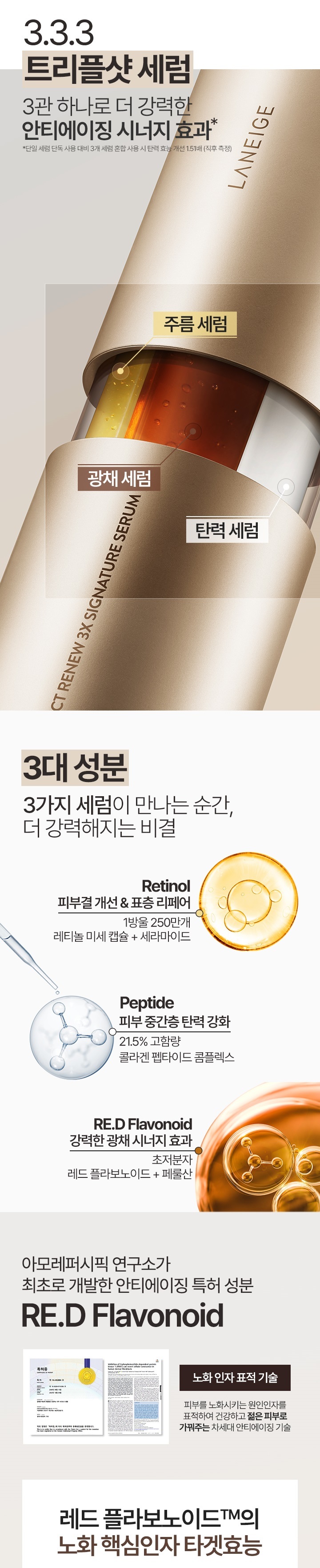 Laneige Perfect Renew 3X Signature Serum korean skincare product online shop malaysia macau brunei2