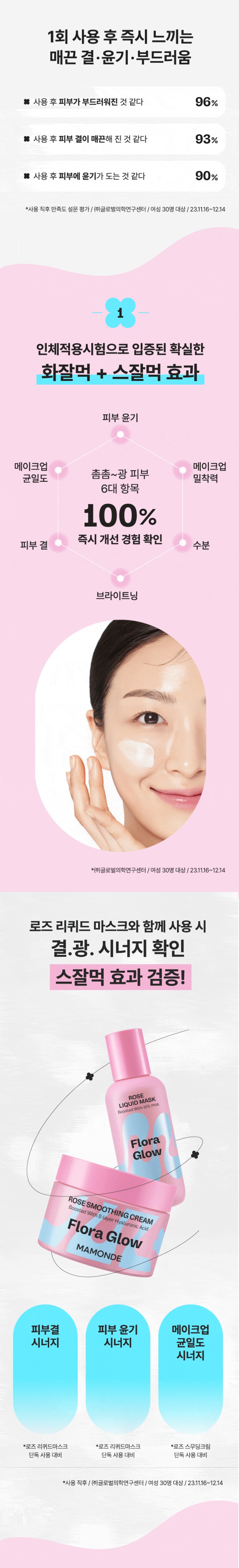 Mamonde Flora Glow Rose Smoothing Cream korean skincare product online shop malaysia india china2