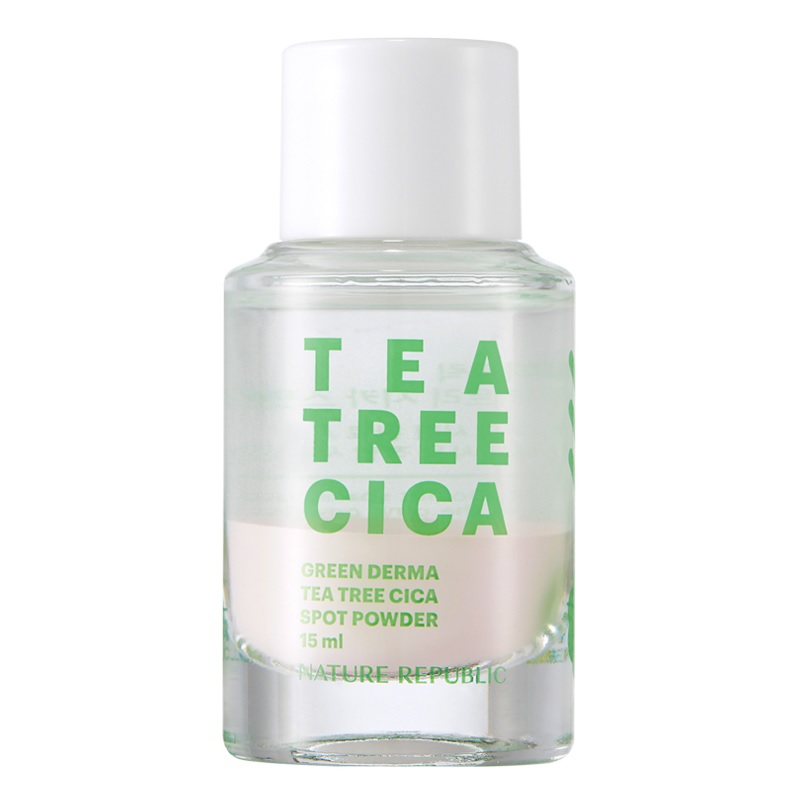 Nature Republic Green Derma Tea Tree Cica Spot Powder korean skincare product online shop malaysia china macau