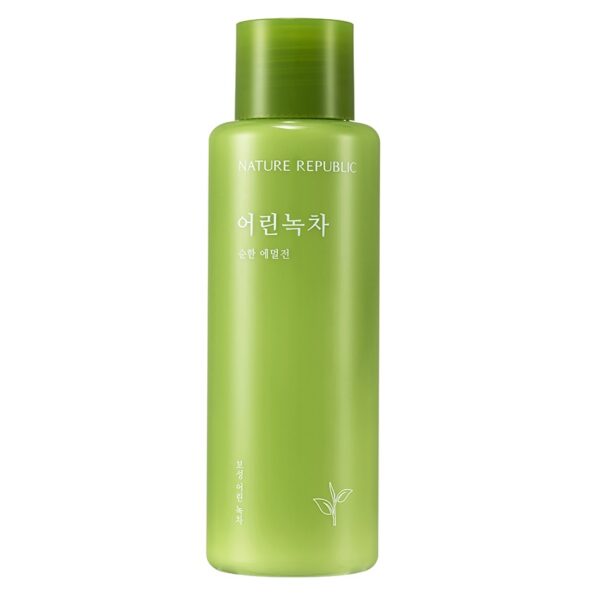Nature Republic Mild Green Tea Emulsion korean skincare product online shop malaysia china macau0 Nature Republic Mild Green Tea Emulsion korean skincare product online shop malaysia china macau0