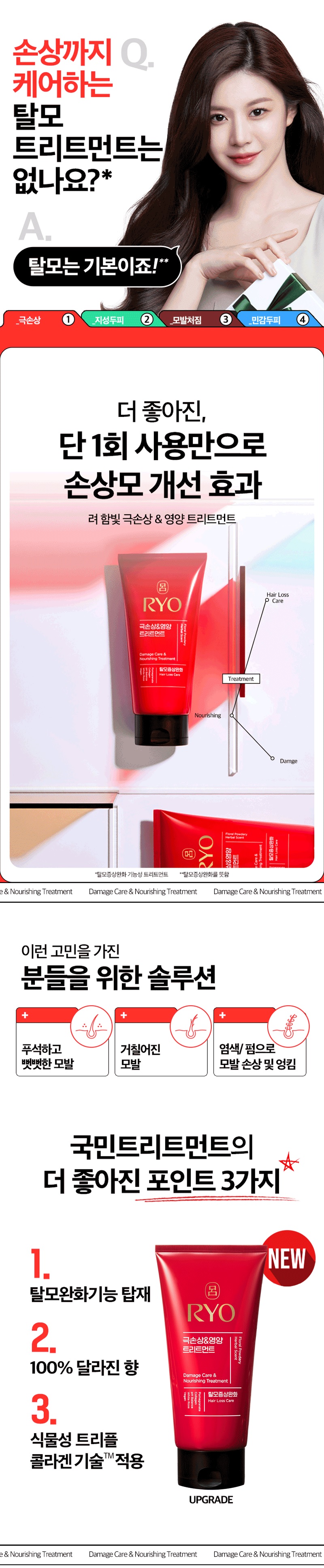 Ryo Damage Care Nourishing Treatment korean skincare product online shop malaysia macau thailand2