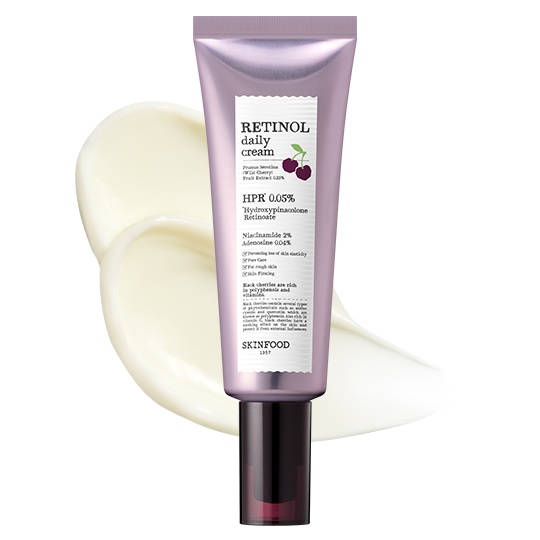 Skinfood Black Cherry Retinol Daily Cream korean skincare product online shop malaysia china macau Skinfood Black Cherry Retinol Daily Cream korean skincare product online shop malaysia china macau