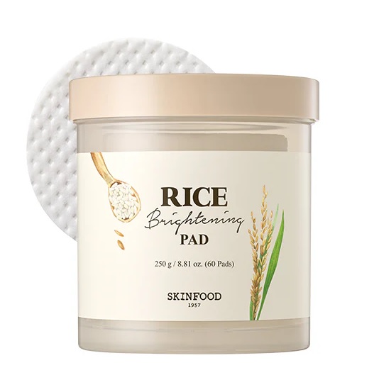 Skinfood Rice Brightening Pad korean skincare product online shop malaysia china macau