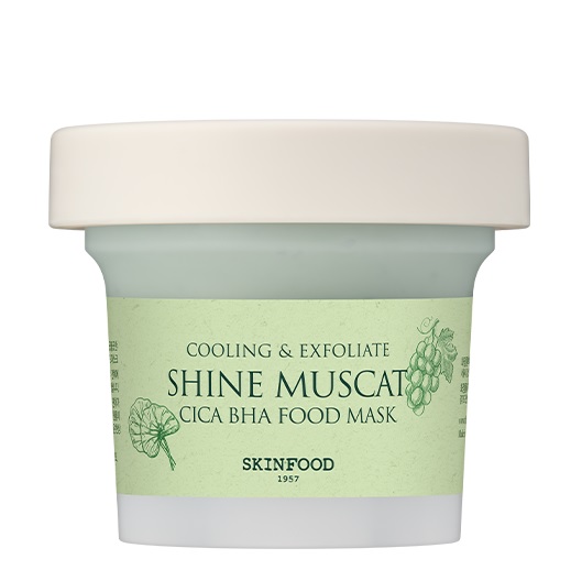 Skinfood Shine Muscat Cica BHA Food Mask korean skincare product online shop malaysia china macau