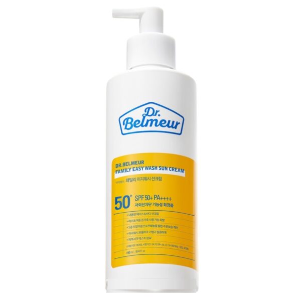 The Face Shop Dr Belmeur Family Easy Wash Sun Cream korean skincare product online shop malaysia india england1 The Face Shop Dr Belmeur Family Easy Wash Sun Cream korean skincare product online shop malaysia india england1