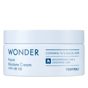 TONYMOLY Wonder Aqua Moisture Cream korean skincare product online shop malaysia china poland