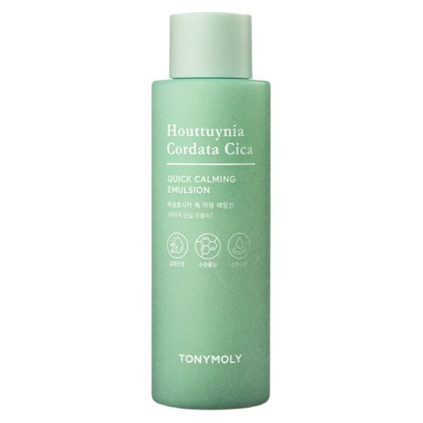 TONYMOLY Houttuynia Cordata Cica Quick Calming Emulsion korean skincare product online shop malaysia china poland TONYMOLY Houttuynia Cordata Cica Quick Calming Emulsion korean skincare product online shop malaysia china poland
