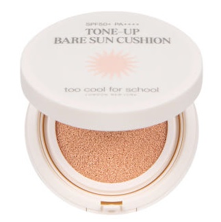 too cool for school Tone Up Bare Sun Cushion korean skincare product online shop malaysia china india too cool for school Tone Up Bare Sun Cushion korean skincare product online shop malaysia china india