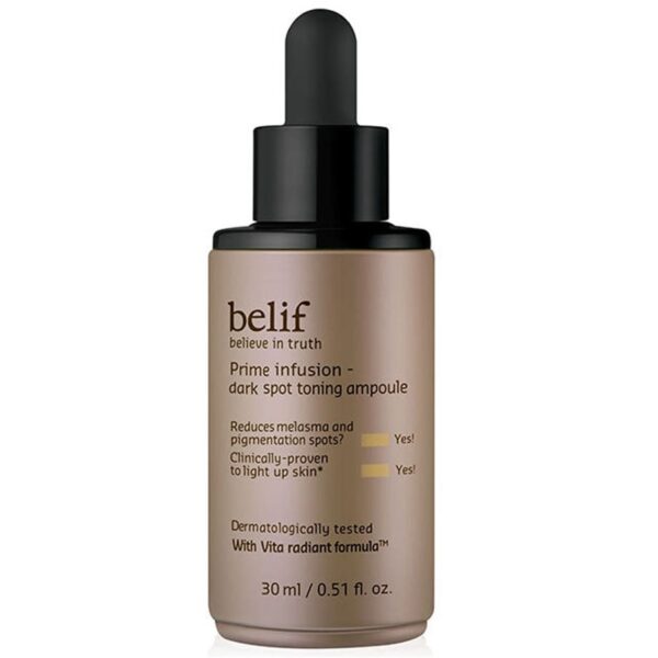 Belif Prime Infusion Dark Spot Toning Ampoule 30ml